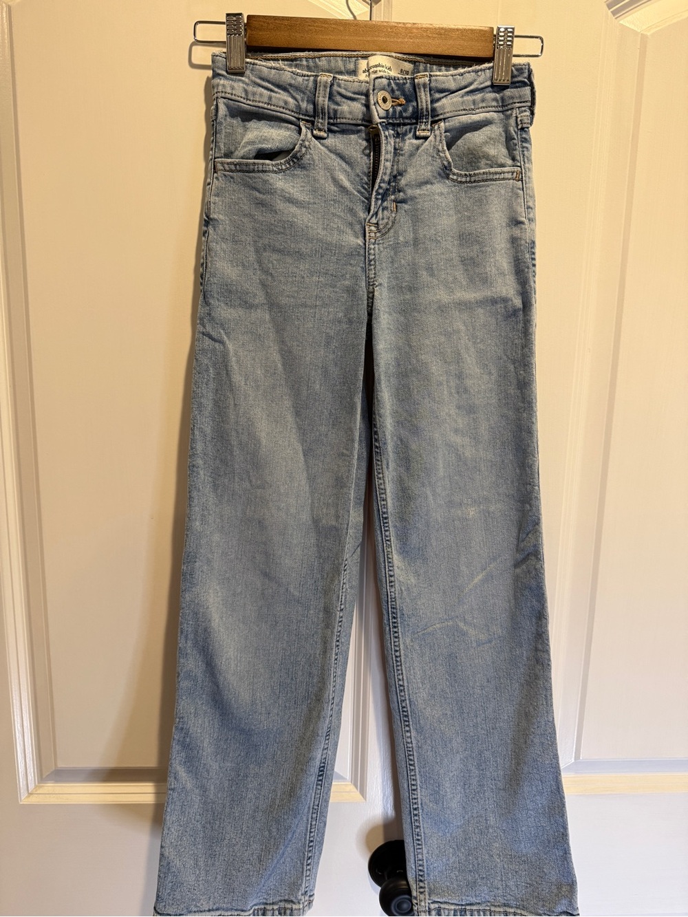 Abercrombie kids High Rise Wid Leg Girls Jeans 9/10 Long